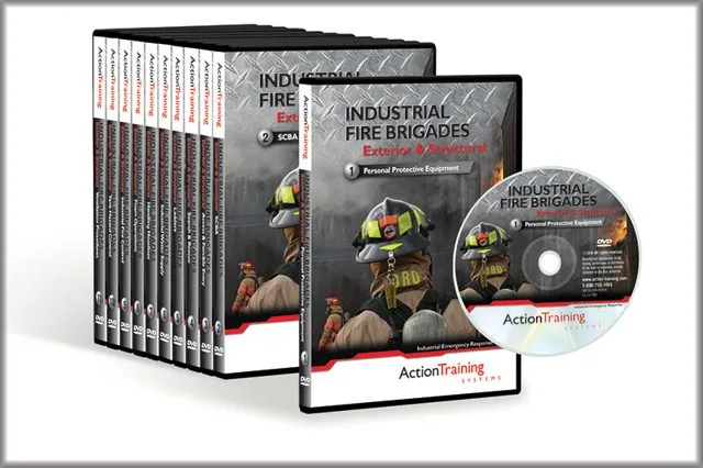 Exterior and structural industrial fire course series from Action Training Systems