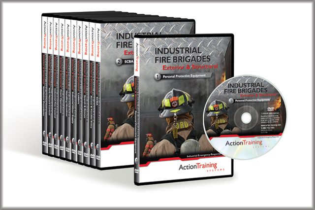 Exterior and structural industrial fire course series from Action Training Systems