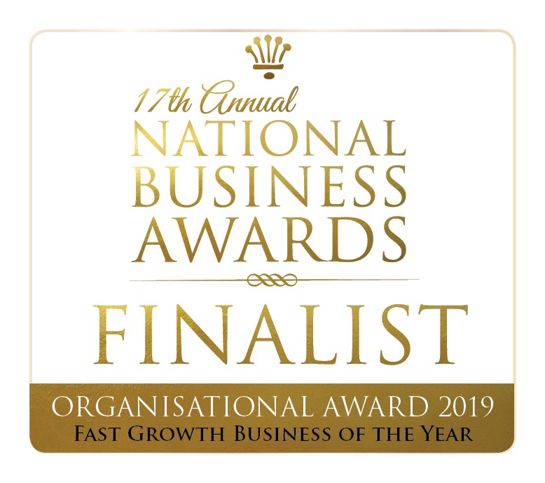 National Business Awards 2019 finalist seal