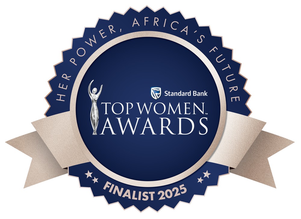 Standard Bank Top Women Awards finalist 2025 seal