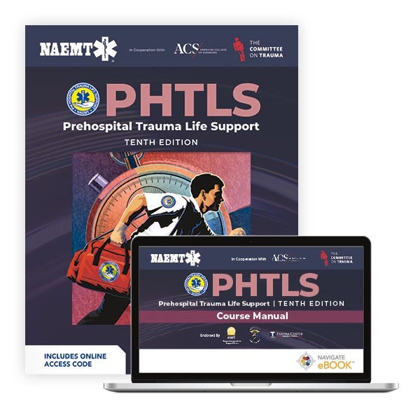 PHTLS: Prehospital Trauma Life Support, 10th Edition book cover